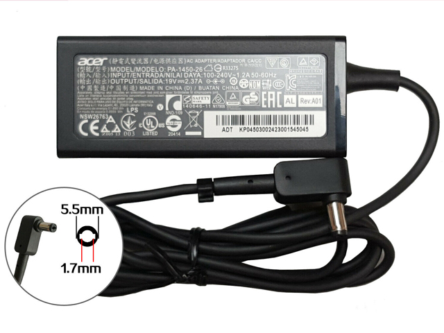 Acer Aspire E5-522-6407 Power Supply AC Adapter Charger