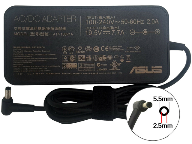 ASUS ROG Strix GL703GE Power Supply AC Adapter Charger