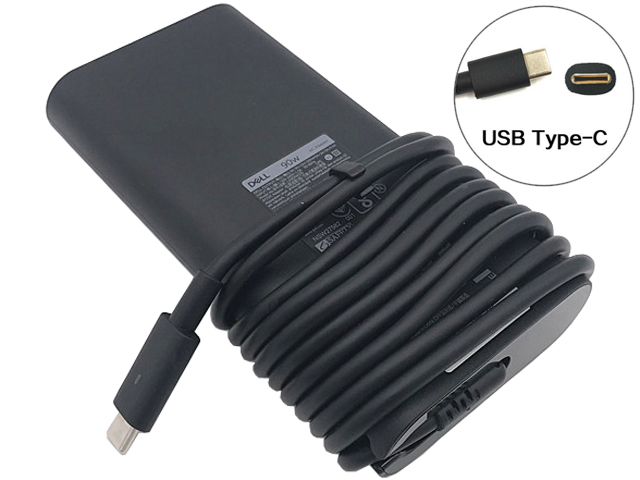 Dell 90W USB Type-C USB-C Power Supply AC Adapter Charger