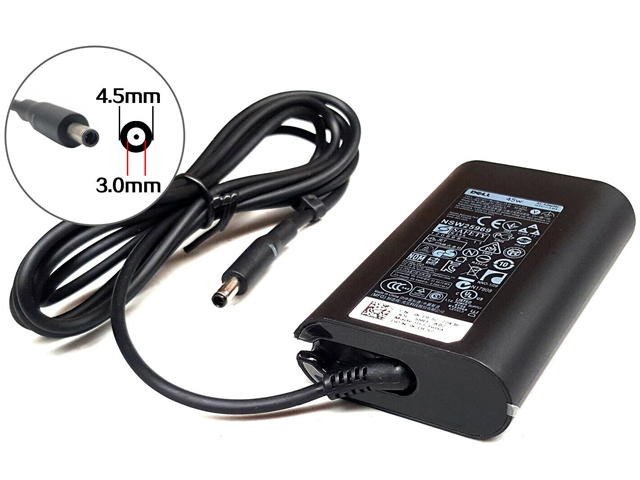 Slim Dell 19.5V 2.31A 45W Connector 4.5mm x 3.0mm Power Supply AC Adapter Charger