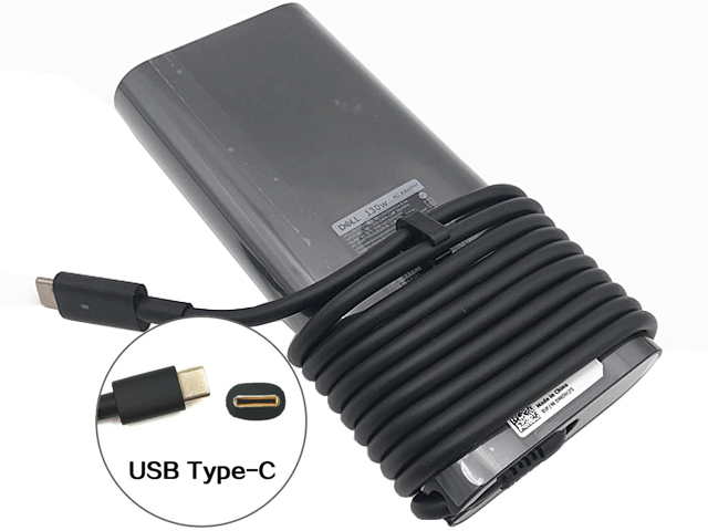 Dell 130W USB Type-C USB-C Power Supply AC Adapter Charger